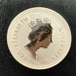 オーストラリア　プラチナ貨　Pt1000